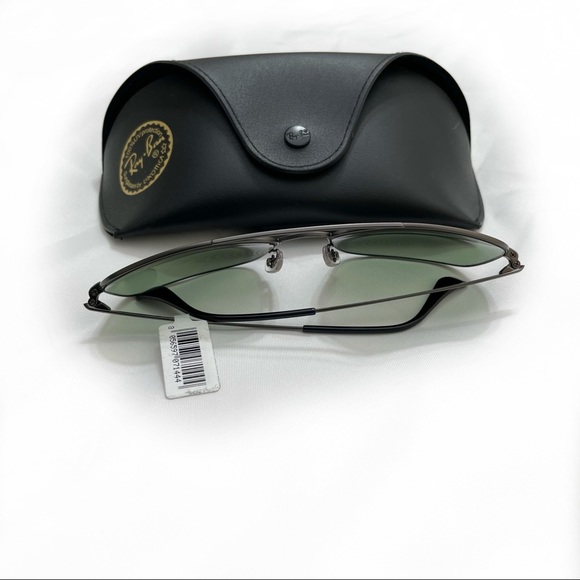 RAY-BAN POLARIZED CLASSIC G-15 SUNGLASSES - Picture 4 of 10